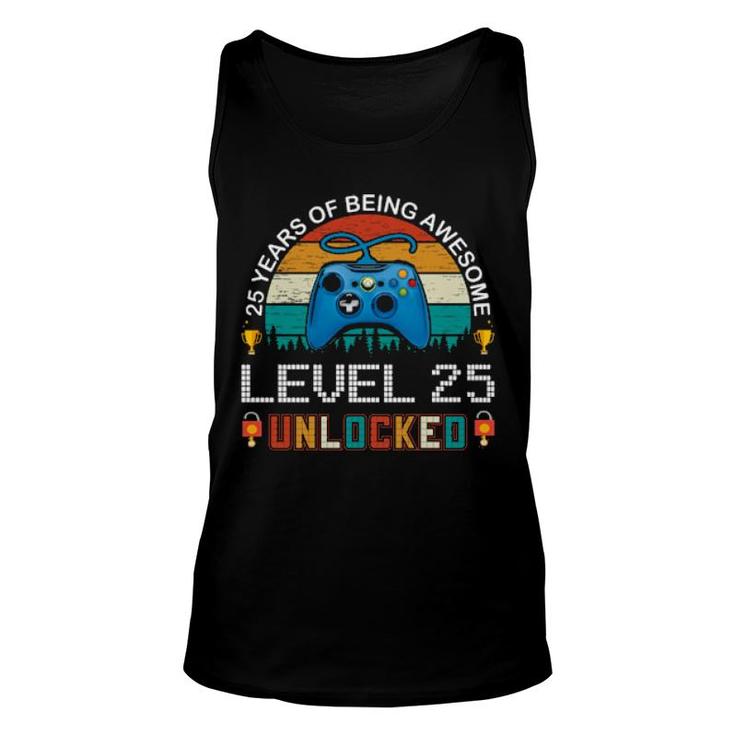 25 Years Of Being Awesome Unisex Tank Top
