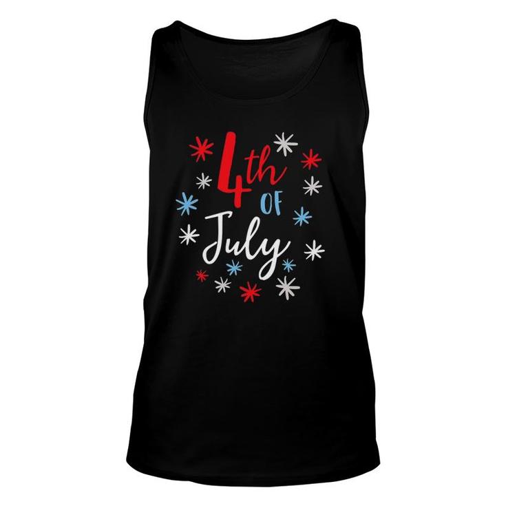 4Th Of July Independence Day Star Party Unisex Tank Top