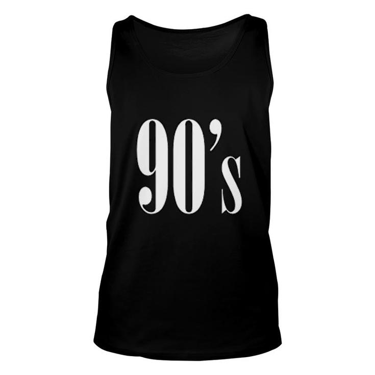 90s Basic And Simple Style Unisex Tank Top