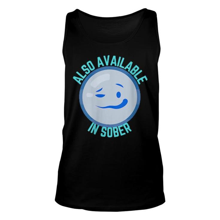 Also Available In Sober Beer Wine Drinker Day Drinking  Unisex Tank Top