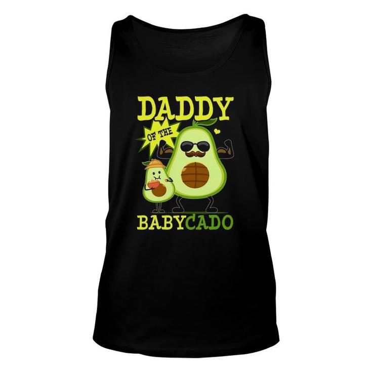 Avocado Daddy Of The Babycado Avocado Vegan Family Matching Unisex Tank Top