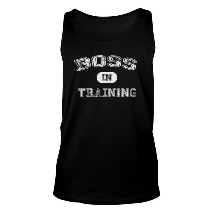 Awesome Boss In Training Unisex Tank Top