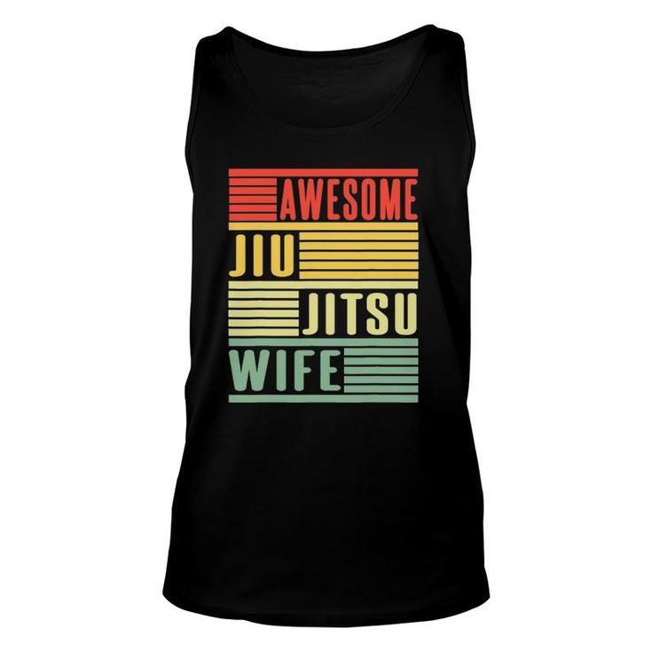 Awesome Jiu Jitsu Wife Unisex Tank Top