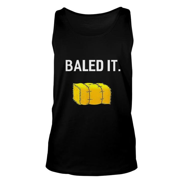 Baled It Unisex Tank Top