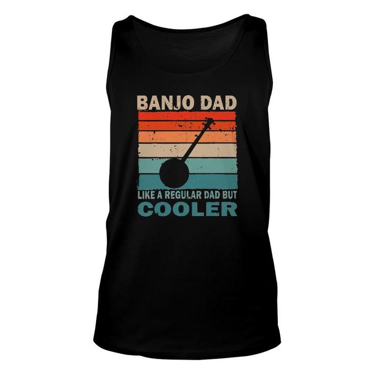 Banjo Dad But Cooler Vintage Tee S Unisex Tank Top
