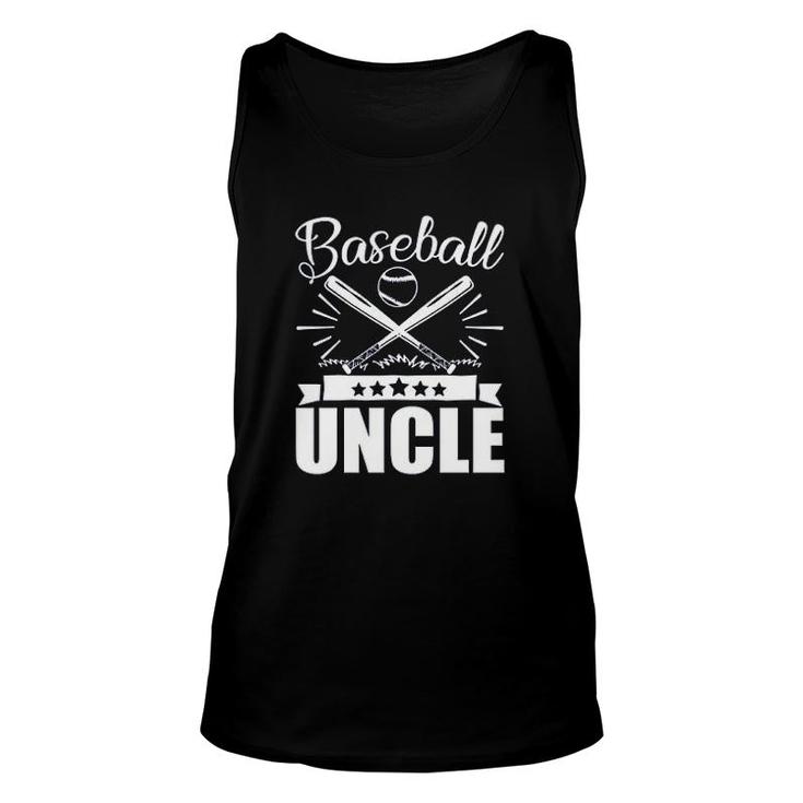 Baseball Uncle Unisex Tank Top
