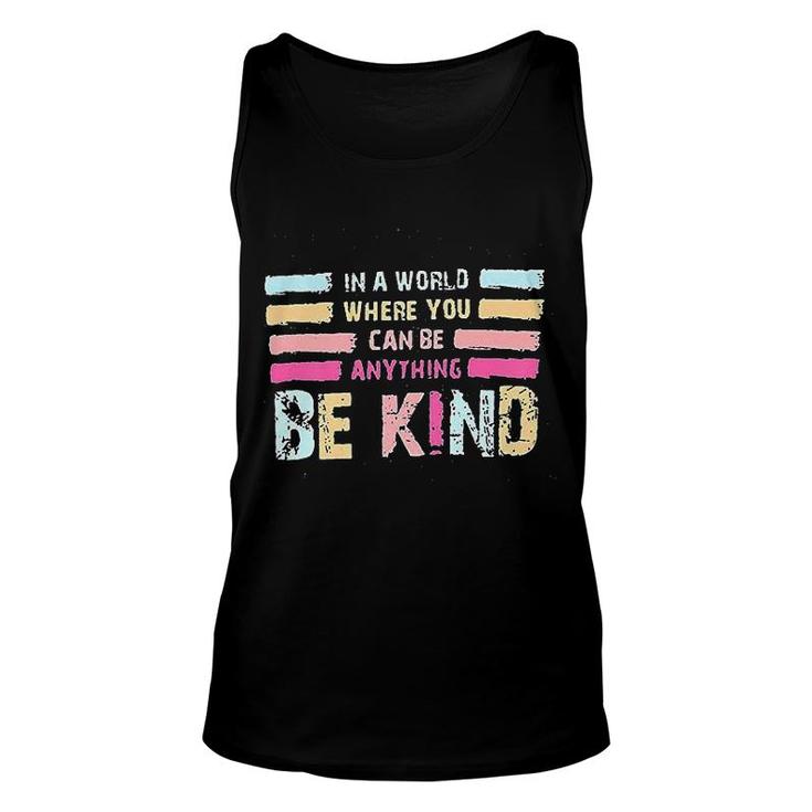 Be Kind Kindness Unisex Tank Top