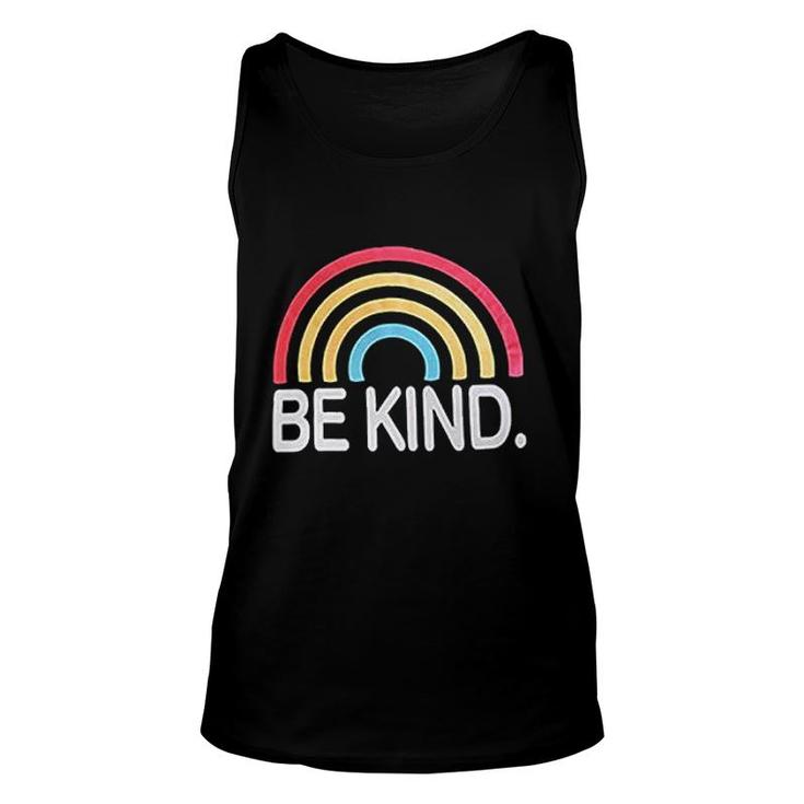 Be Kind Rainbow Graphic Unisex Tank Top