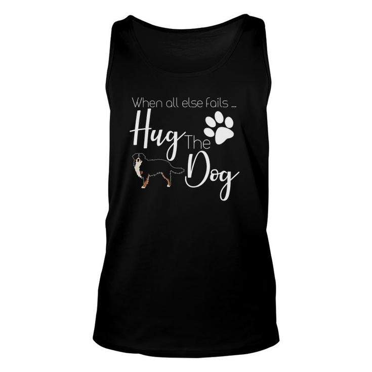 Bernese Mountain Dog Gift I Love My Dogs Quote Unisex Tank Top
