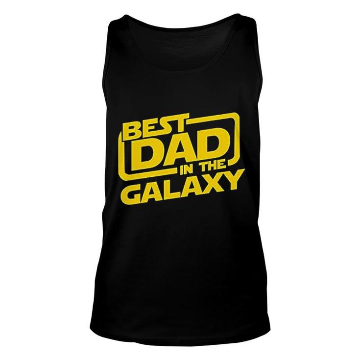 Best Dad In The Galaxy Unisex Tank Top