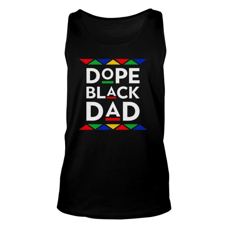 Mens Best Dope Black Dad Father Daddy Man African Tank Top