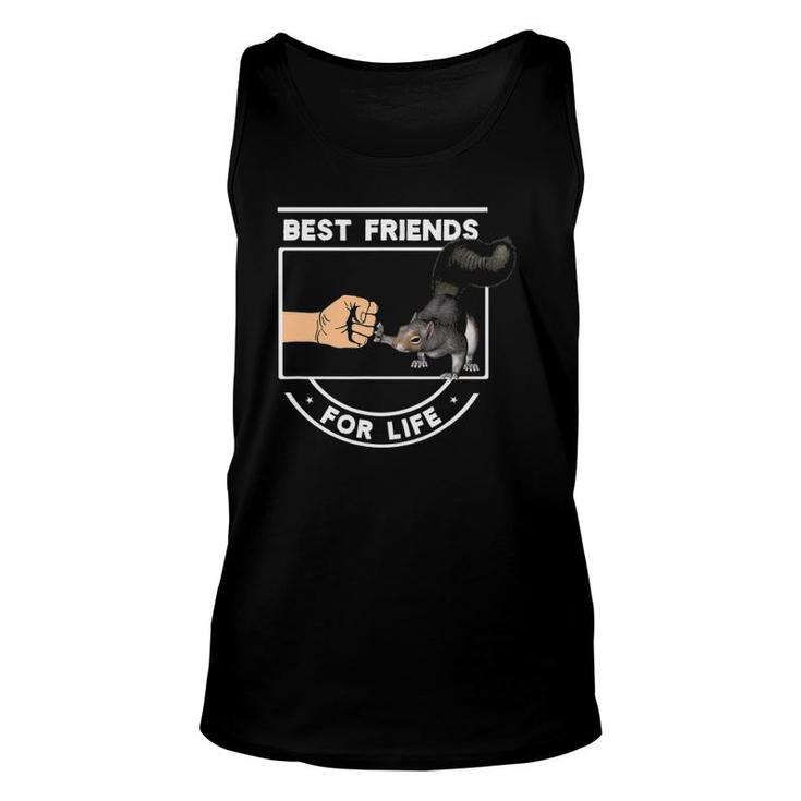 Best Friends Forever Squirrel Cute Fist Bump Bff For Life Unisex Tank Top