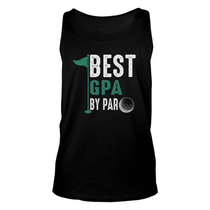 Best Gpa By Par Father's Day Golf Unisex Tank Top