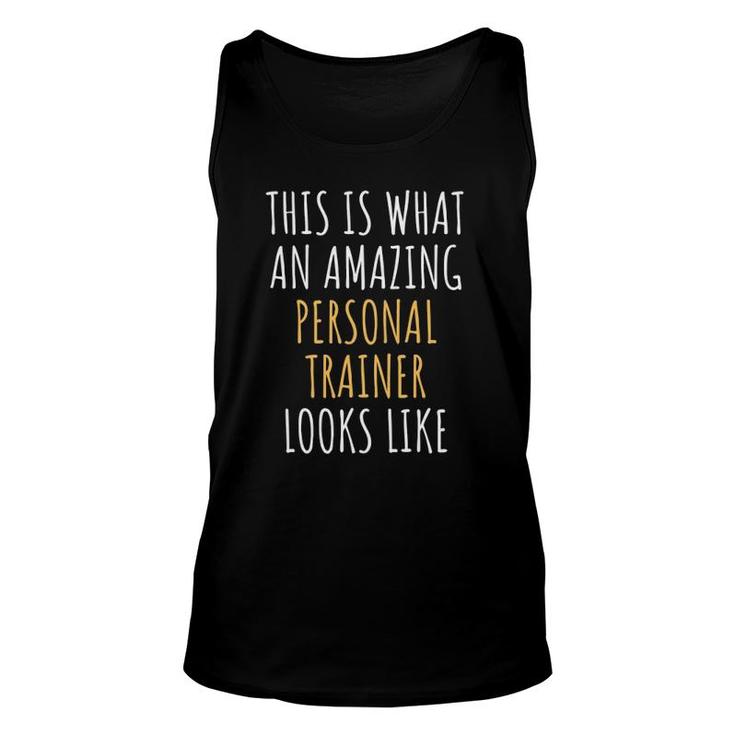 Best Personal Trainer Appreciation Funny Unisex Tank Top