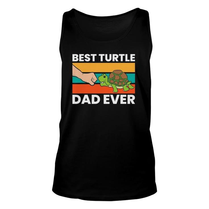 Best Turtle Dad Ever Love Sea Turtles Unisex Tank Top