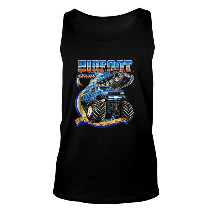 Bigfoot Fastrax And 80s Unisex Tank Top