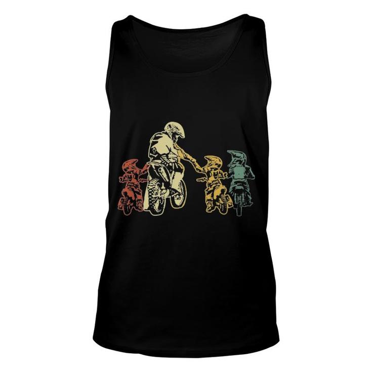 Biker Dad And Sons Unisex Tank Top