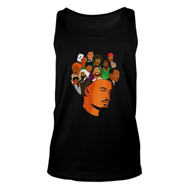 Black History Month Powerful Roots Unisex Tank Top