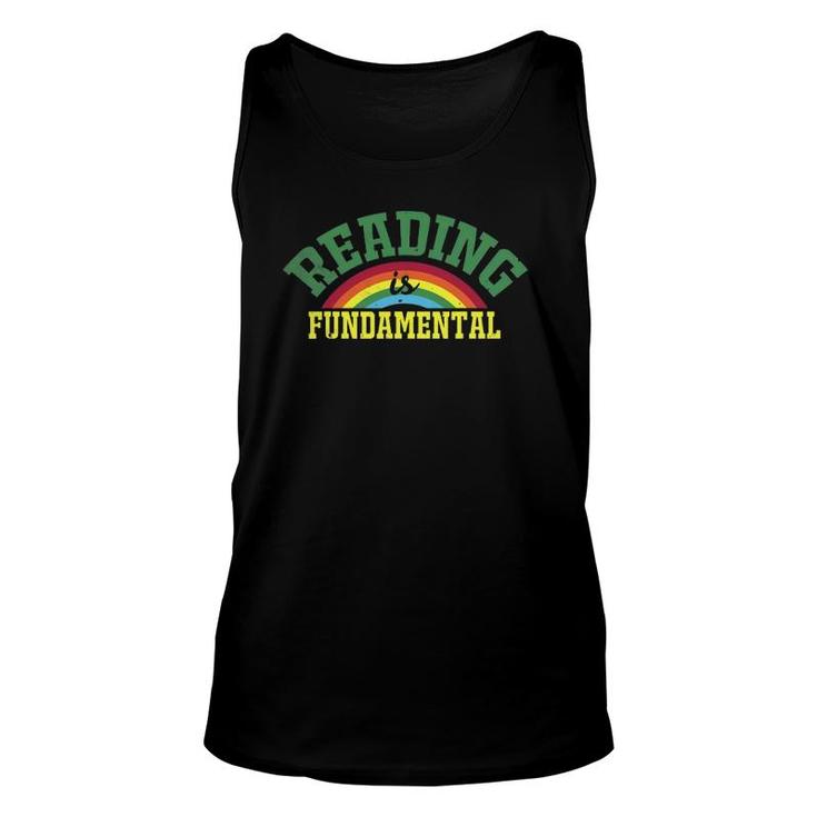 Bookworms Reading Is Fundamental Reading Lovers Book Lovers Unisex Tank Top
