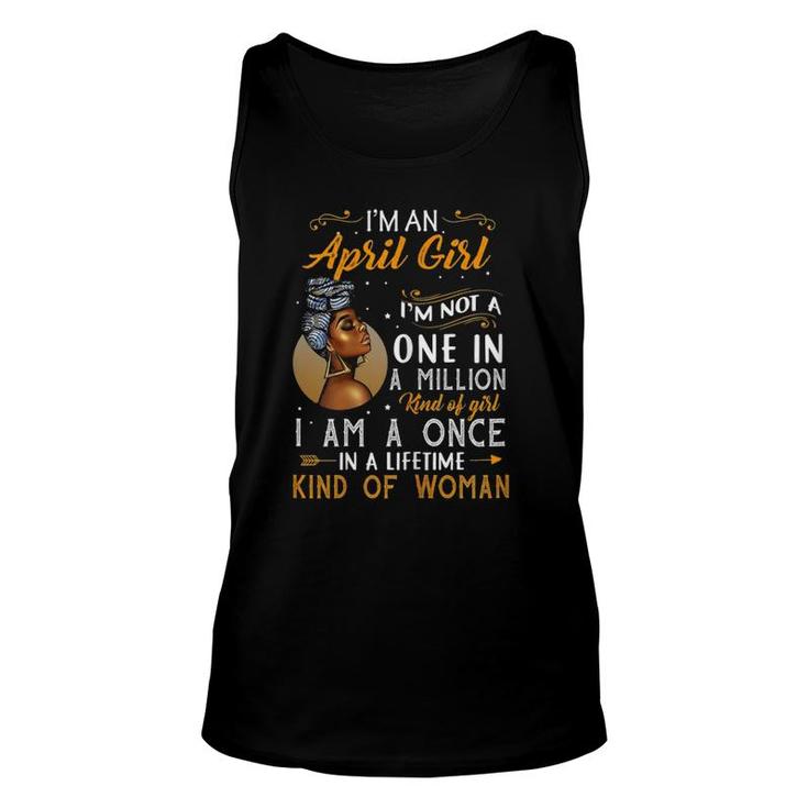 Born In April Outfit Plus Size One In Million Kind Of Tee Unisex Tank Top