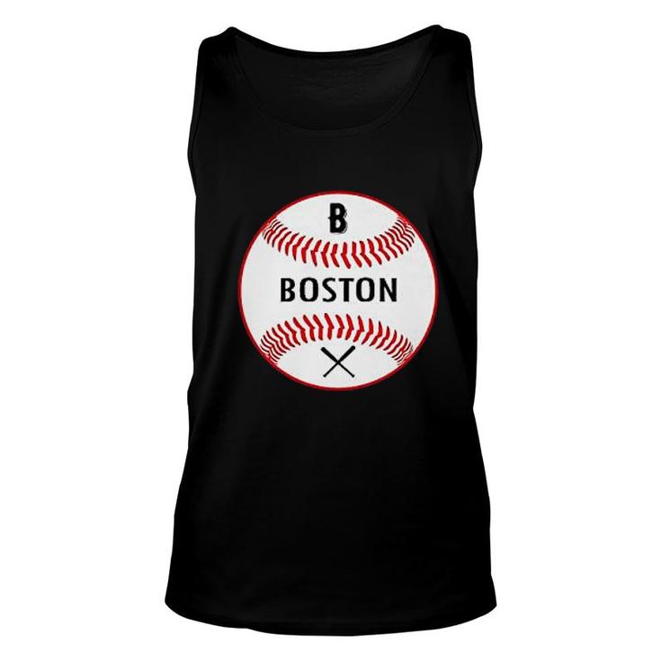 Boston Baseball Massachusetts Unisex Tank Top