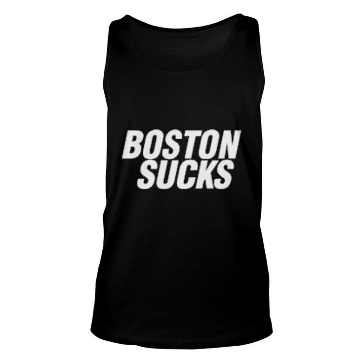 Boston Sucks  Unisex Tank Top