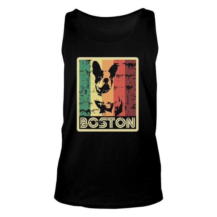 Boston Terrier  For Small Dog Lovers - Boston Art Unisex Tank Top
