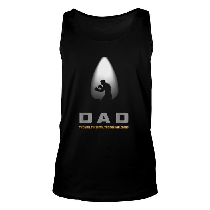 Boxing Dad Boxing Apparel Boxing Unisex Tank Top