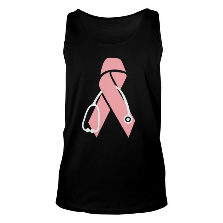 Breast Cancer Awareness Gift For Doctor Nurse Unisex Tank Top