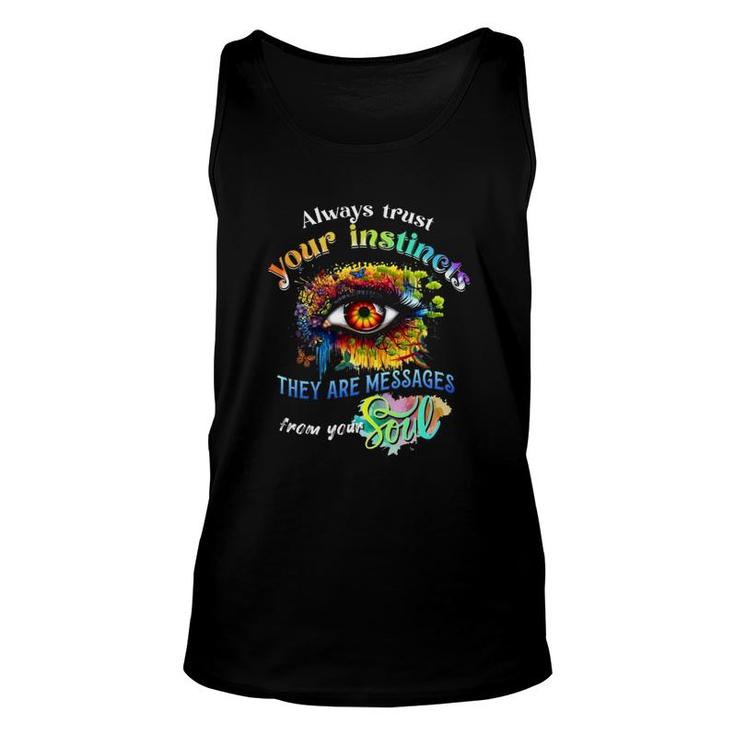 Butterfly Trust Your Instincts Unisex Tank Top