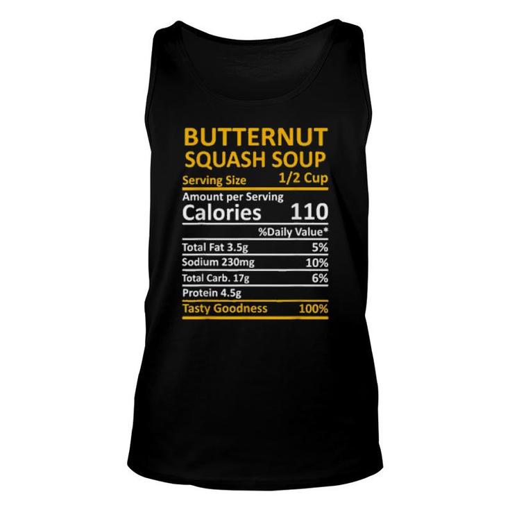 Butternut Squash Soup Nutrition Matching Thanksgiving Tank Top