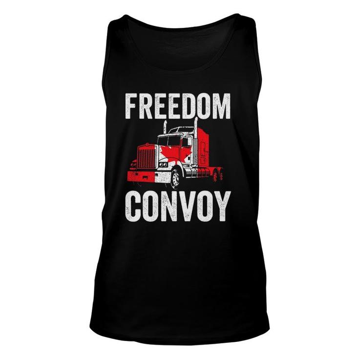 Canada Freedom Convoy 2022 Fringe Minority Unisex Tank Top