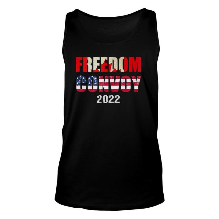 Canada Freedom Convoy 2022 Support Canadian Truckers Tank Top Tank Top