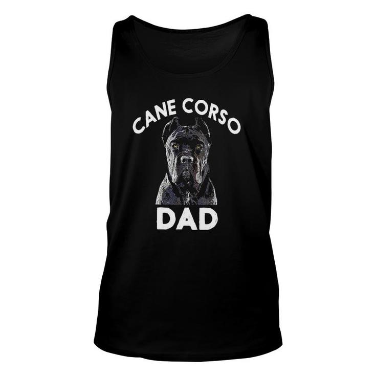 Cane Corso Dad Pet Lover Father's Day Unisex Tank Top