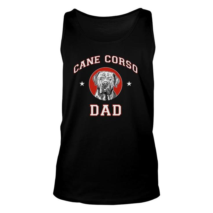 Cane Corso Dad Pet Lover Unisex Tank Top