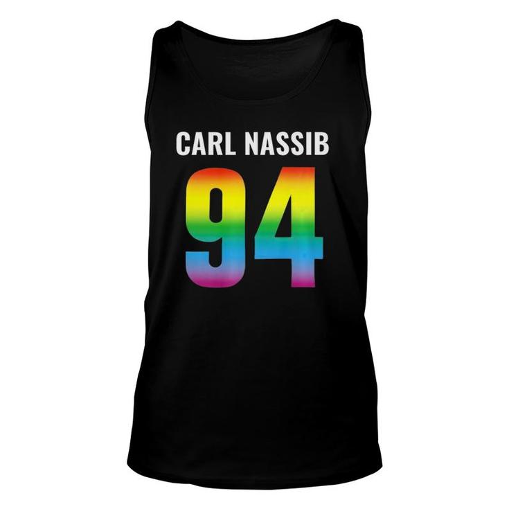 Carl Nassib- Supporting Lgbtq- Favorite Football Player  Unisex Tank Top