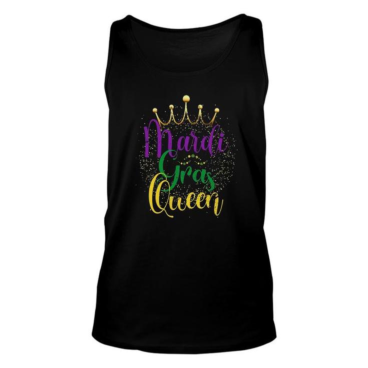 Carnival Celebration Gift Party Costume Queen Mardi Gras Unisex Tank Top