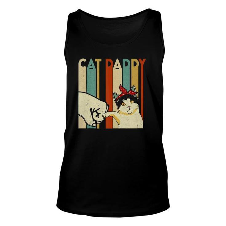Cats 365 Cat Daddy Men Gift Retro Funny Cats Unisex Tank Top