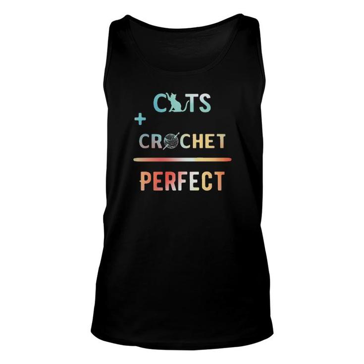 Cats And Crochet Perfect Tee S Unisex Tank Top