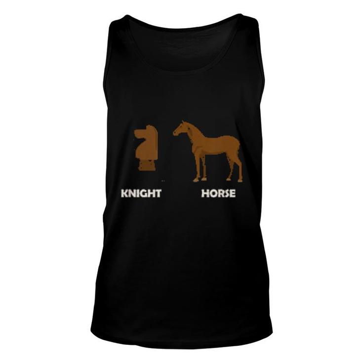 Chess It's Not A Horse Board Games  Unisex Tank Top
