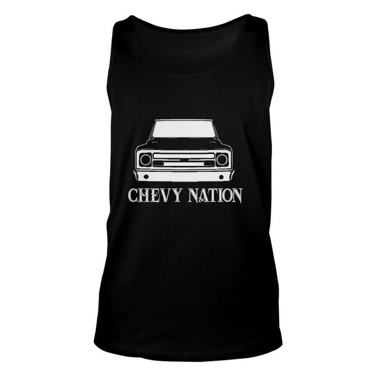 Chevy Nation C10 Pickup Hotrod Truck Unisex Tank Top