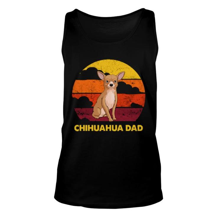 Chihuahua Papa Chihuahua Dad  Unisex Tank Top