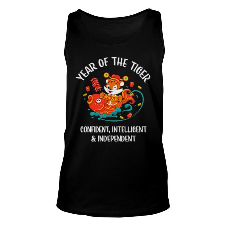 Chinese New Year Of The Tiger 2022 Unisex Tank Top