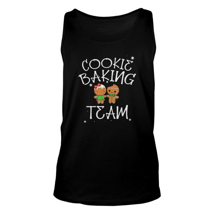 Christmas Cookie Baking Team Pajama Gingerbread Christmas Tee Tank Top