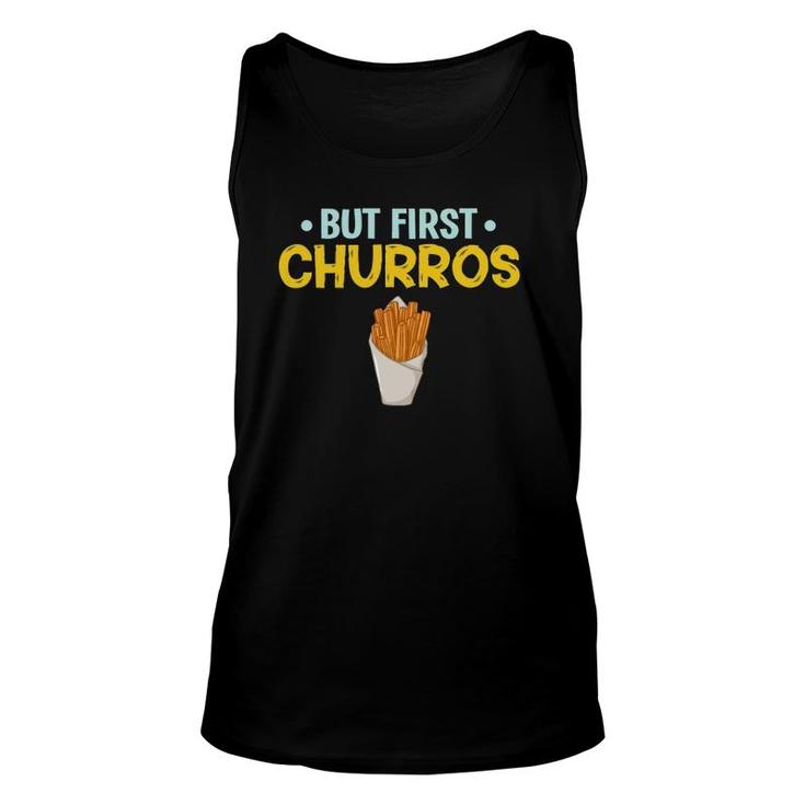 Churro Recipes Maker Mexican Cuisine Unisex Tank Top