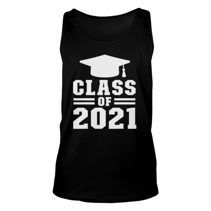 Class Of 2021 Senior 2021 Graduation 2021 Congrats Unisex Tank Top