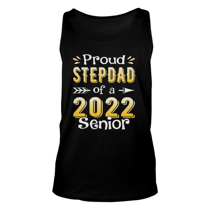 Class Of 2022 Proud Step Dad Of A 2022 Senior Unisex Tank Top