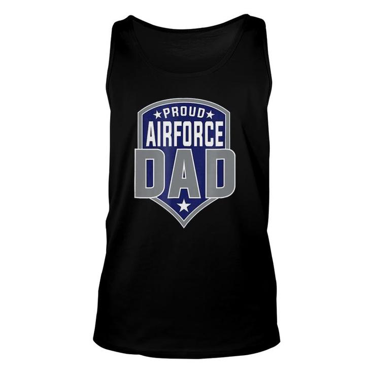 Classic Proud Airforce Dad Unisex Tank Top