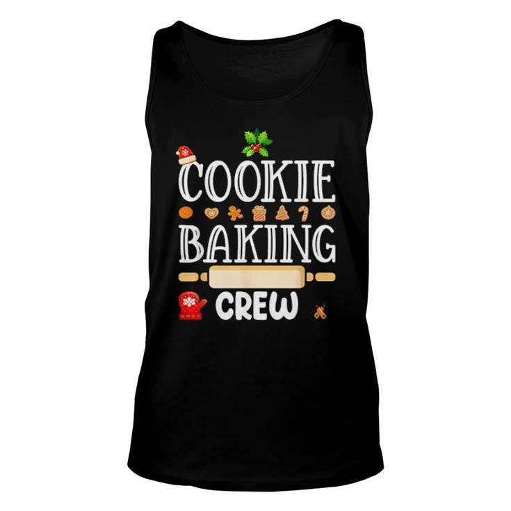 Cookie Baking Crew Christmas Sweater Unisex Tank Top