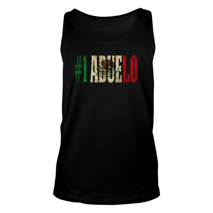 Cool Abuelo Gift Mexican  For Mexican Flag Unisex Tank Top